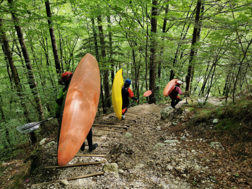 kayaks