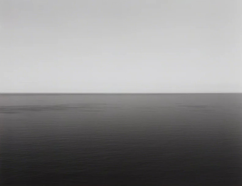 English Channel, Weston Cliff, Hiroshi Sugimoto