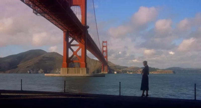 scene from Vertigo movie