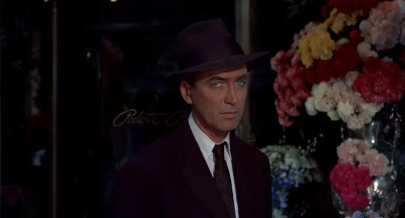 scene from Vertigo movie
